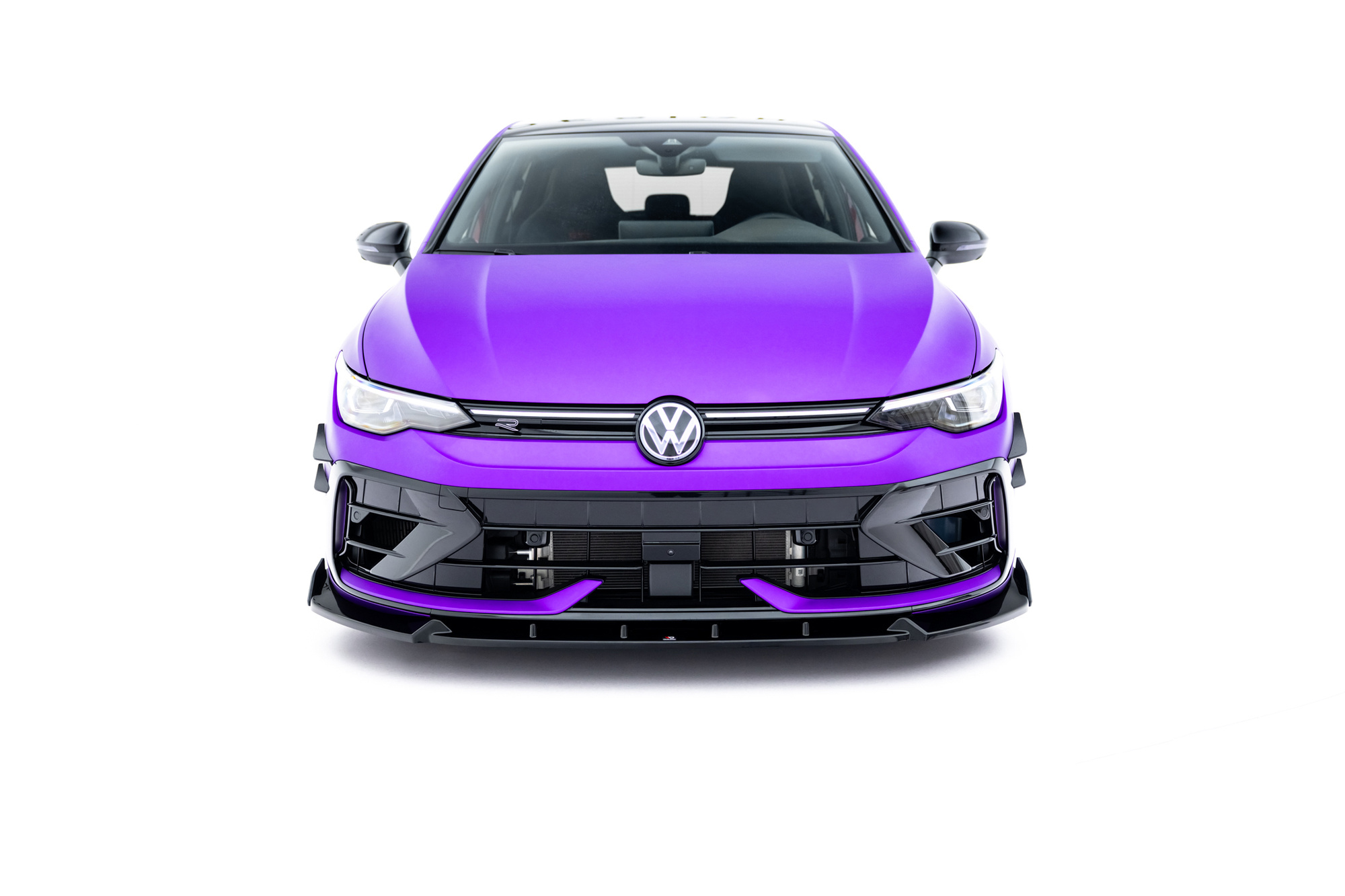 Etusplitteri (V3) + Levikelipat Volkswagen Golf R Mk8 Facelift, Maxton-2