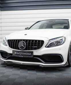Etusplitteri (V3) Mercedes-AMG C63 Sedan / Estate W205 / S205, Maxton