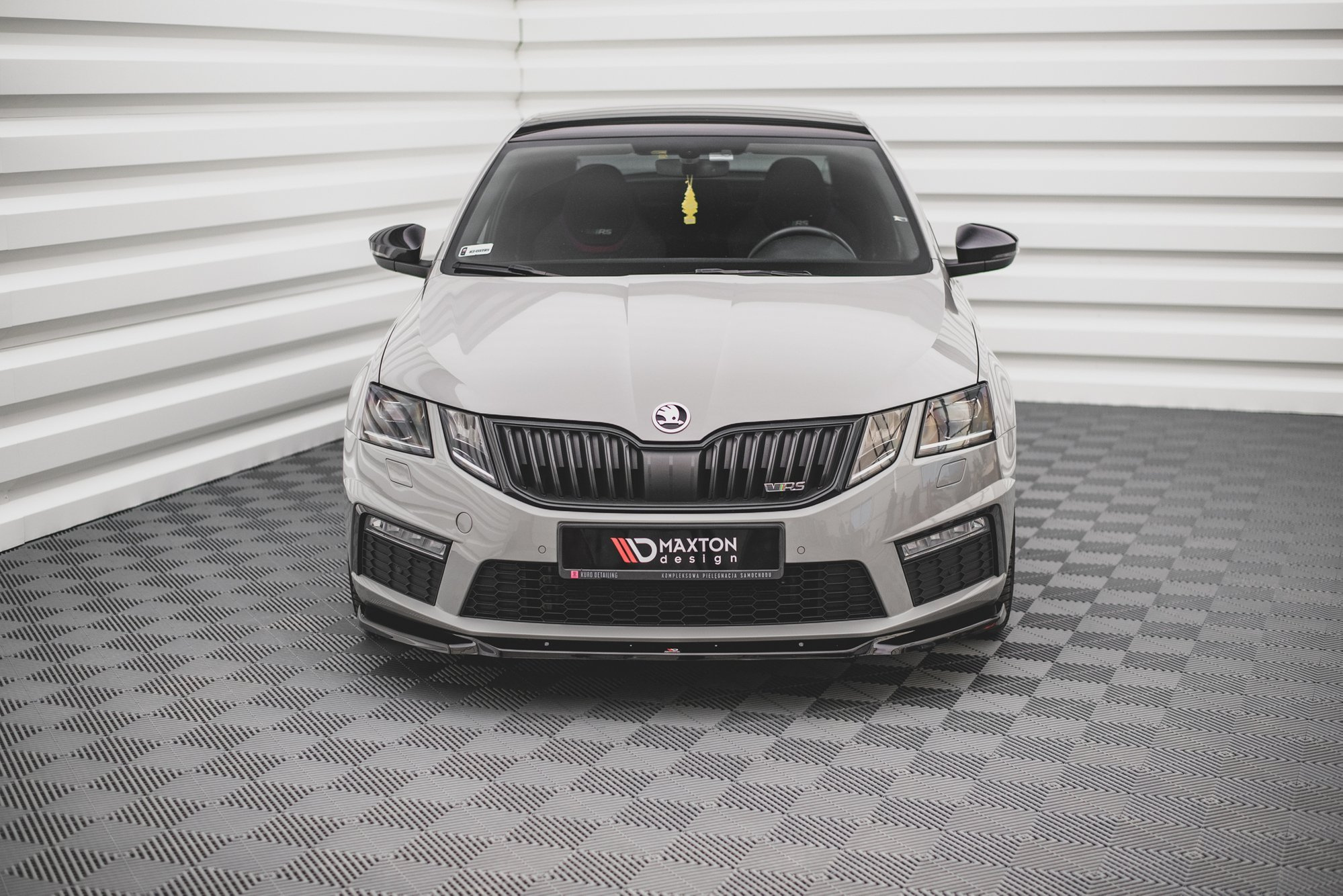 Etusplitteri (V3) Skoda Octavia RS Mk3 Facelift, Maxton-2