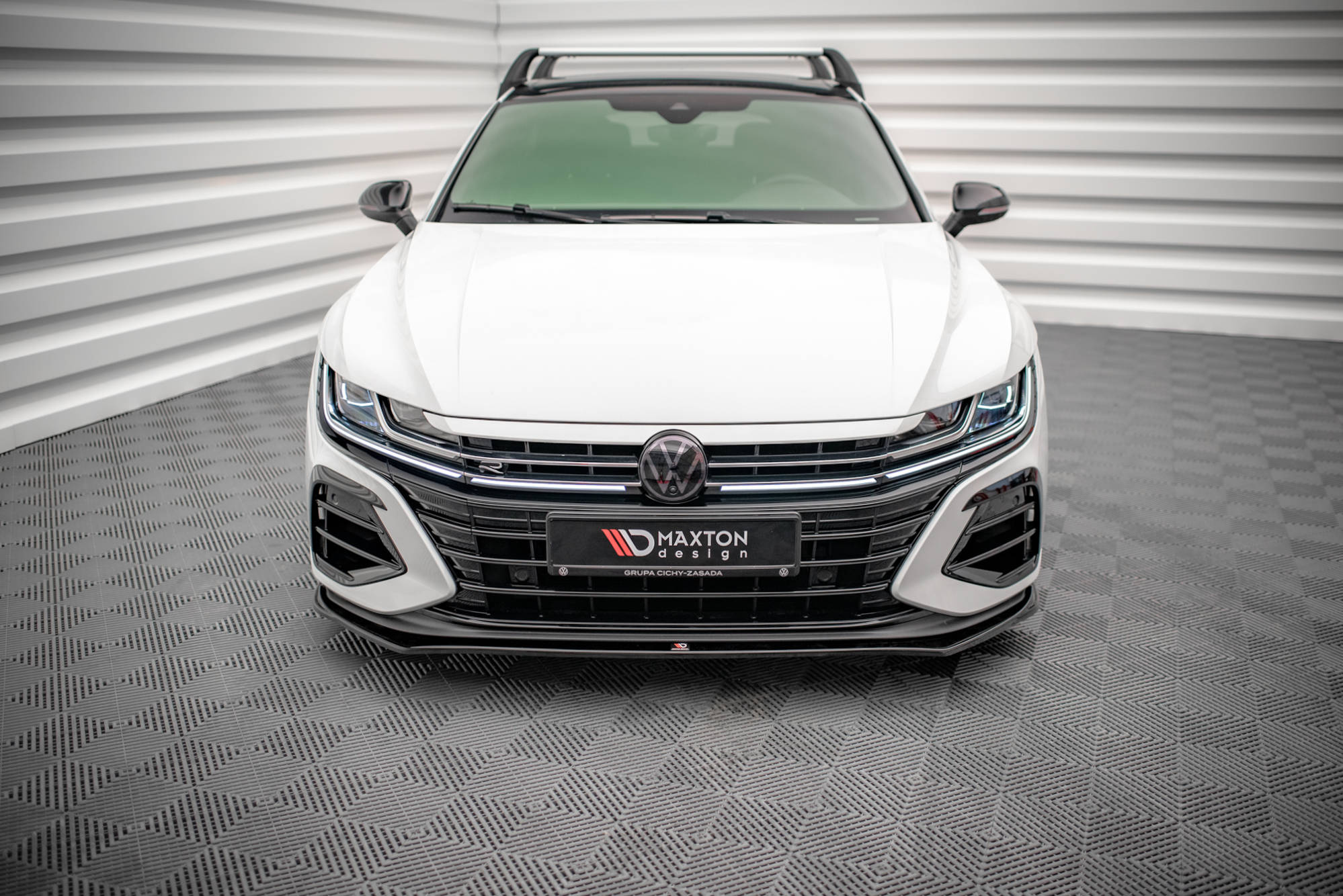 Etusplitteri (V3) Volkswagen Arteon R, Maxton-2
