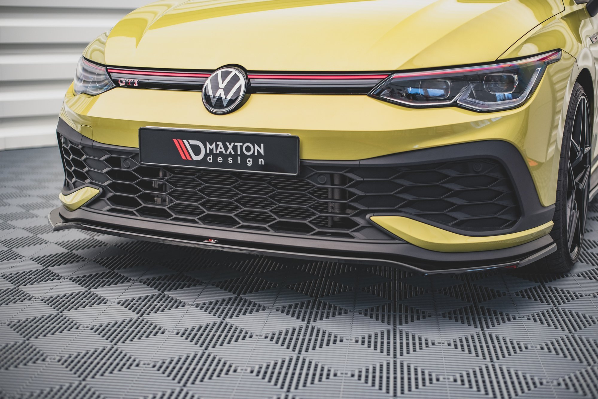 Etusplitteri (V3) Volkswagen Golf GTI Clubsport Mk8, Maxton-2