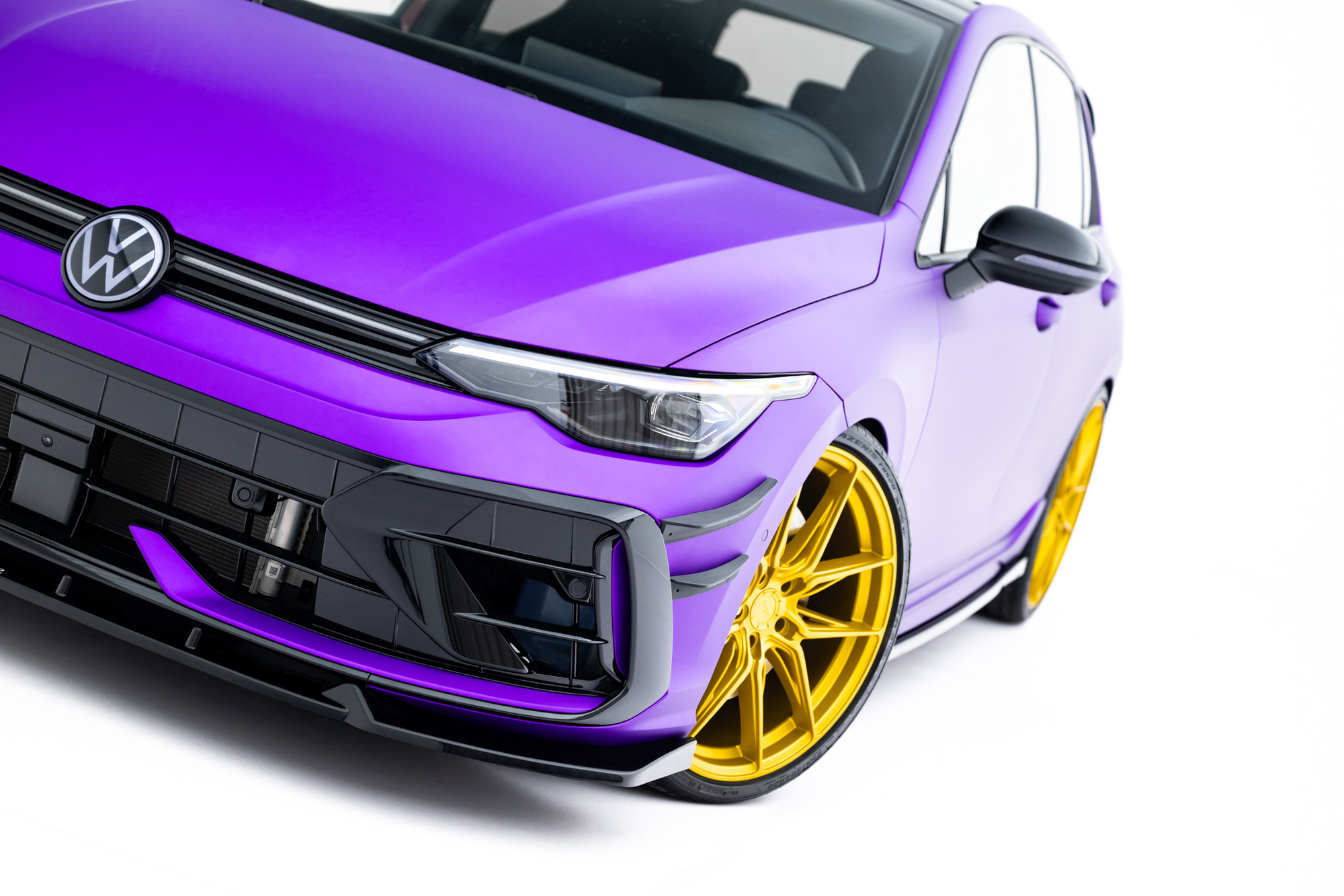 Etusplitteri (V3) Volkswagen Golf R Mk8 Facelift, Maxton-4