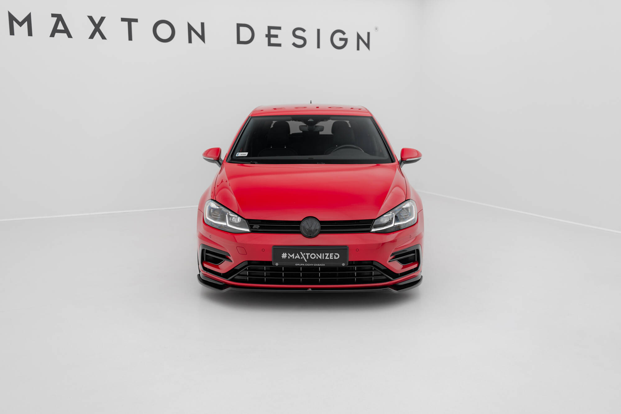 Etusplitteri (V3) Volkswagen Golf R / R-Line Mk7 Facelift, Maxton-2