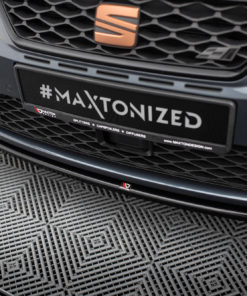 Etusplitteri (V4) Seat Leon Cupra / FR Mk3 FL, Maxton-4