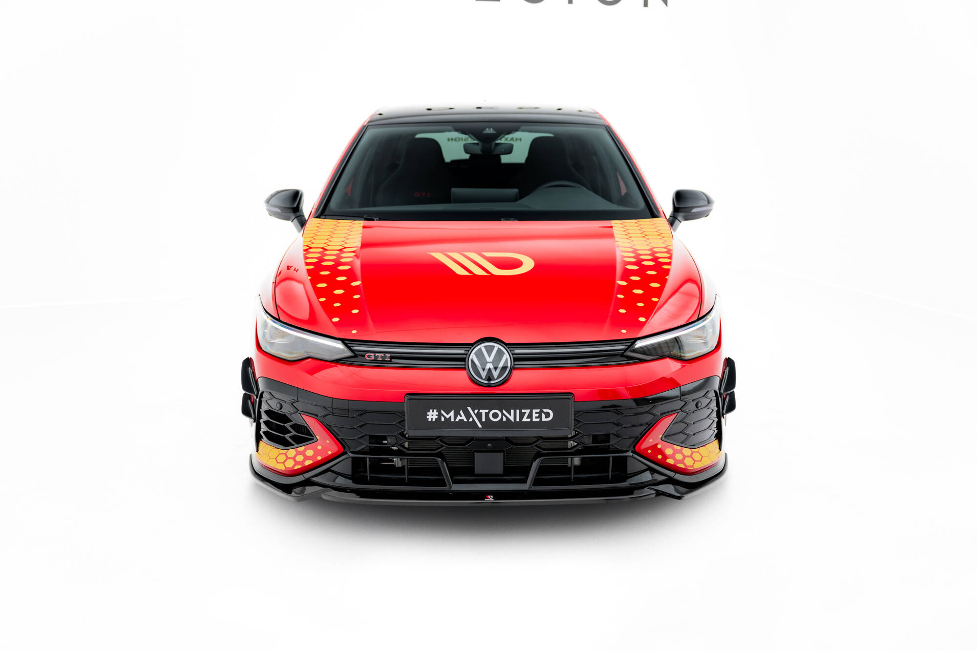 Etusplitteri (V4) Volkswagen Golf GTI Clubsport Mk8 Facelift, Maxton-2