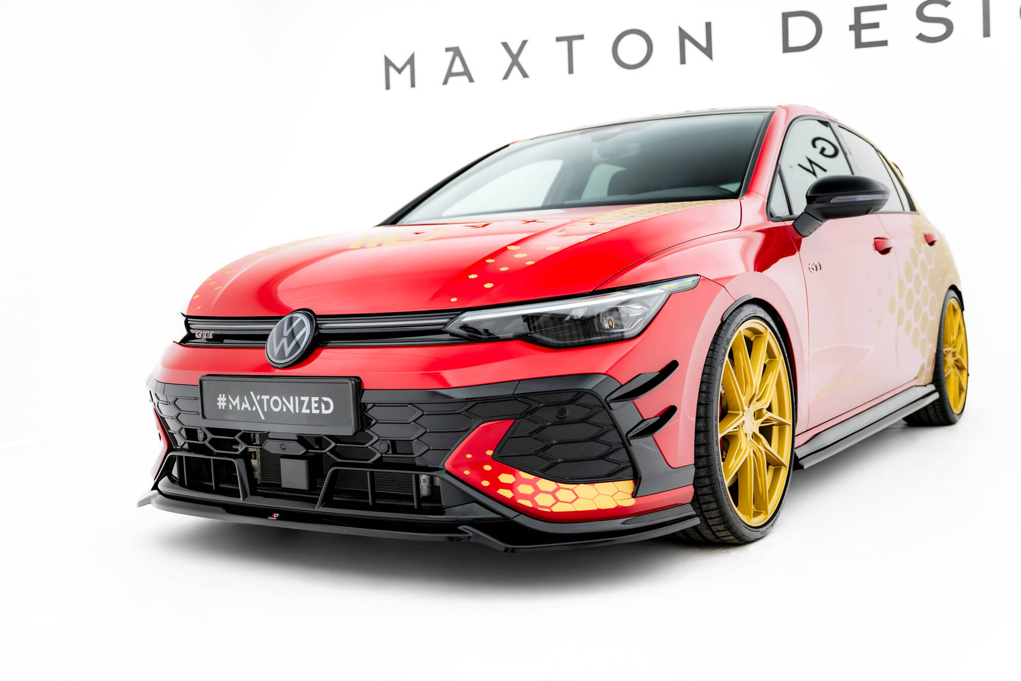 Etusplitteri (V4) Volkswagen Golf GTI Clubsport Mk8 Facelift, Maxton
