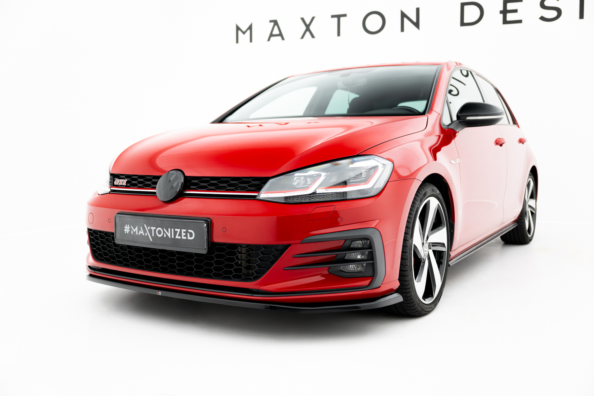 Etusplitteri (V4) Volkswagen Golf GTI Mk7 Facelift, Maxton