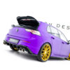 Alempi spoilerilippa 3D Volkswagen Golf R Mk8 Facelift, Maxton-2
