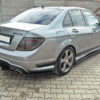 Takadiffuusori ja sivusplitterit Mercedes-Benz C Sedan / Estate AMG-Line W204 / S204, Maxton-5