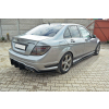 Takadiffuusori ja sivusplitterit Mercedes-Benz C Sedan / Estate AMG-Line W204 / S204, Maxton-5