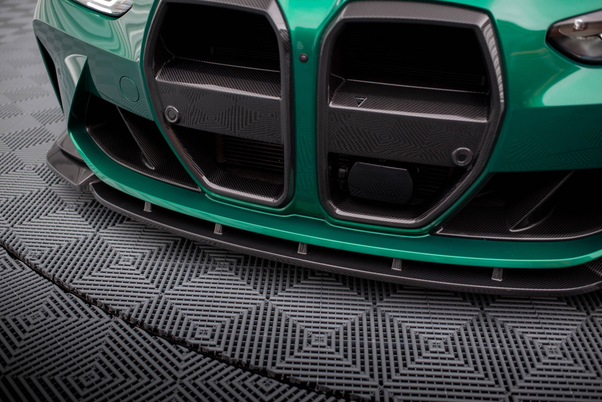 Hiilikuitu Etusplitteri (V1) BMW M3 Sedan / Touring G80 / G81, Maxton-3