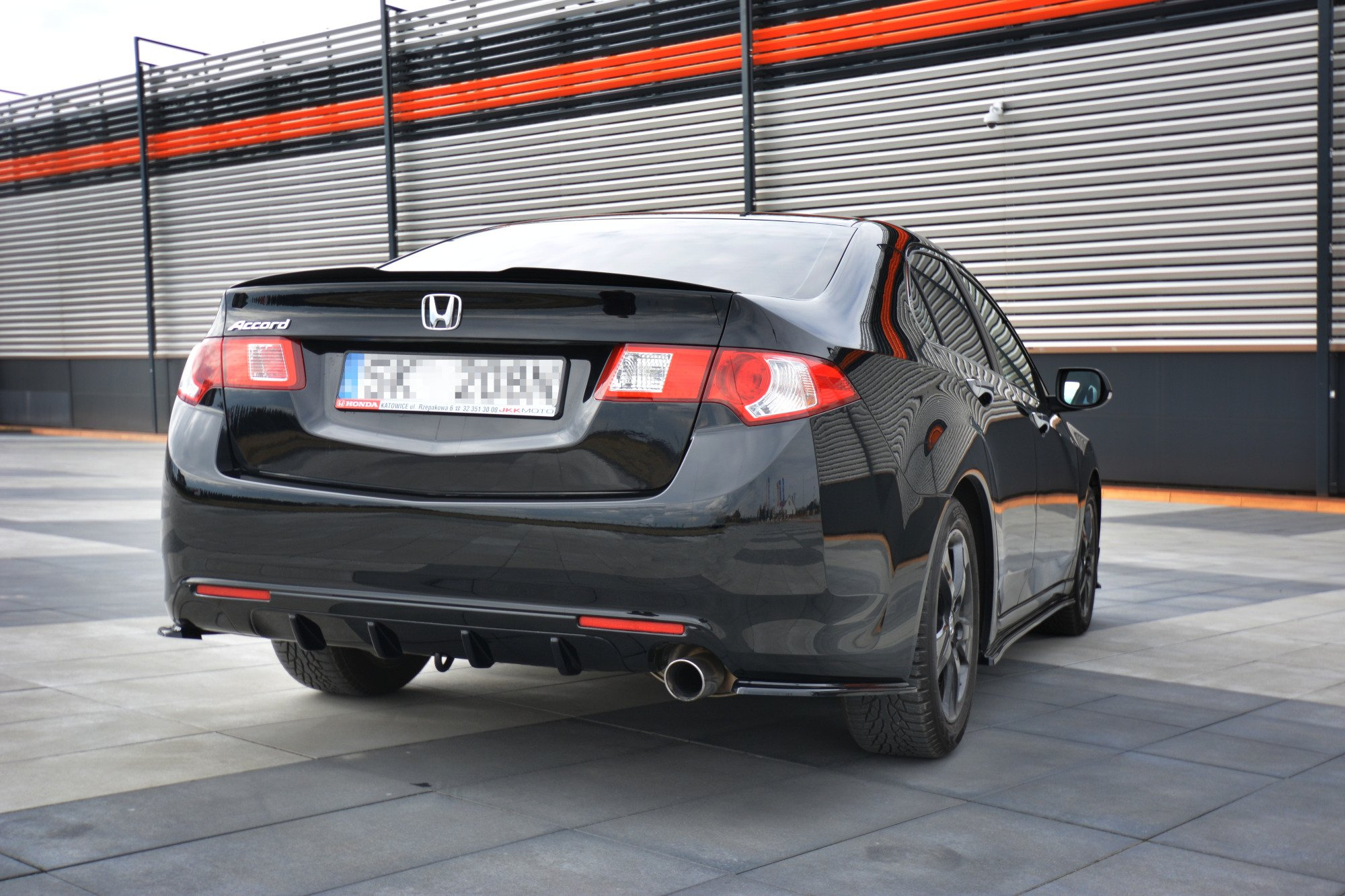 Taka sivusplitterit HONDA ACCORD MK8. (CU-SERIES) PREFACE SEDAN, Maxton-3