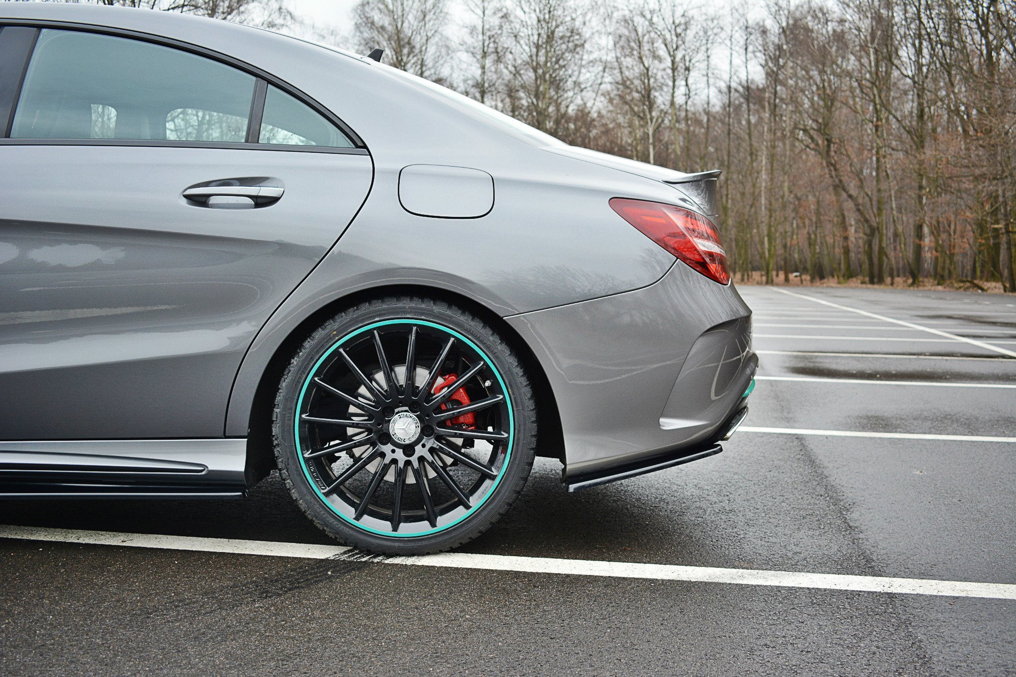 Taka sivusplitterit MERCEDES-BENZ CLA C117 AMG-LINE FACELIFT, Maxton-3
