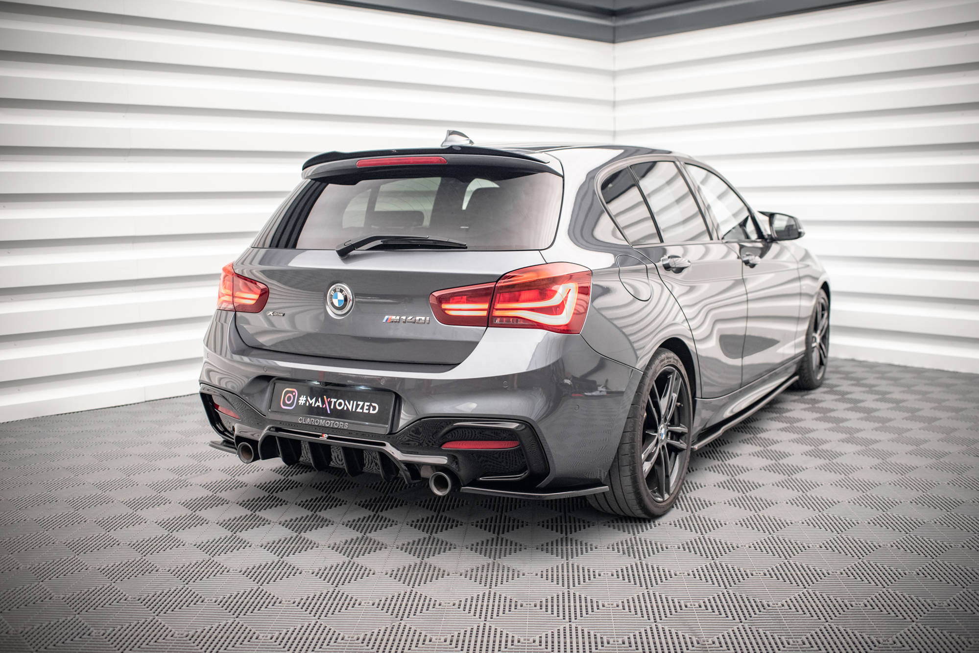 Takasplitterit BMW 1 F20 Facelift M-power, Maxton-2