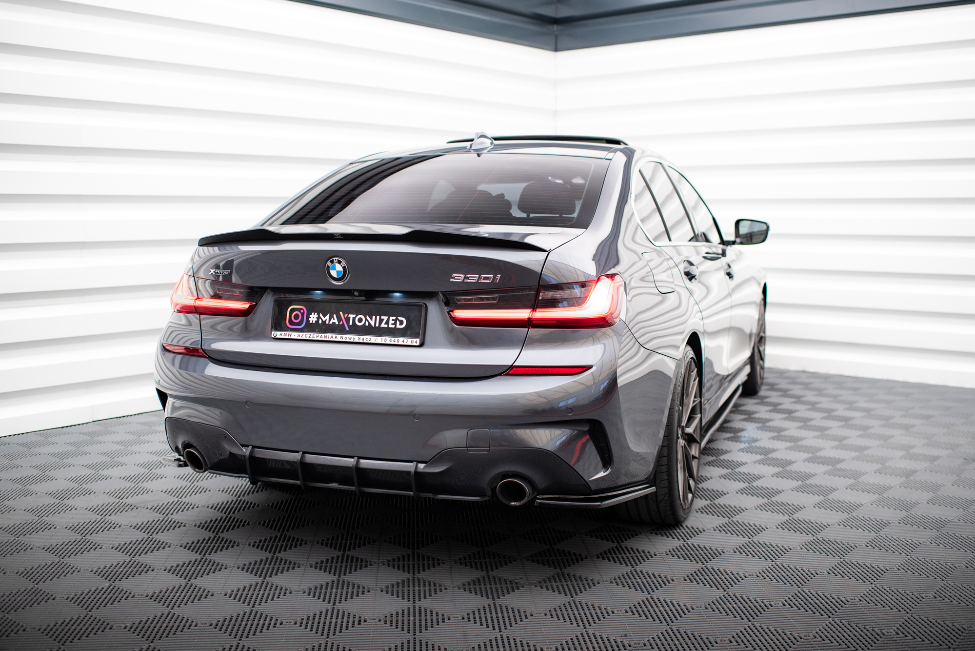 Takasplitterit BMW 3 M-Pack G20, Maxton-2