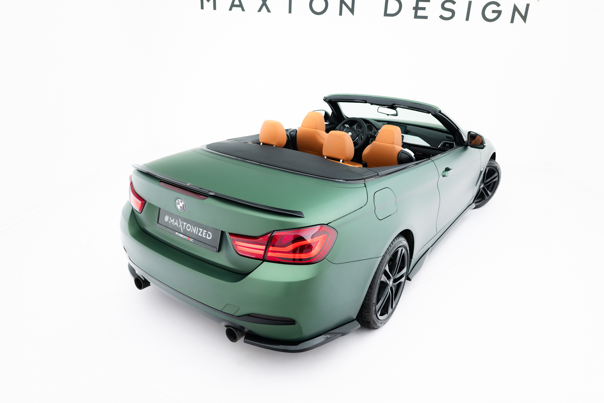 Takasplitterit BMW 4 Cabrio / Coupe F33 / F32, Maxton-2