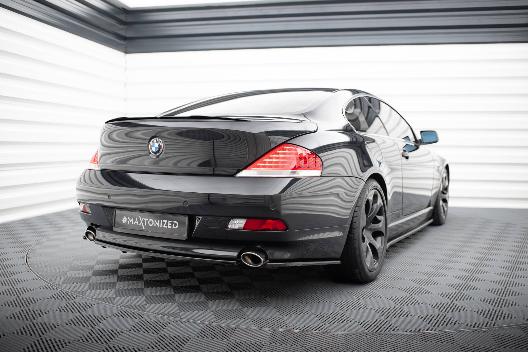 Takasplitterit BMW 6 Coupe E63 / Cabrio E64, Maxton-2