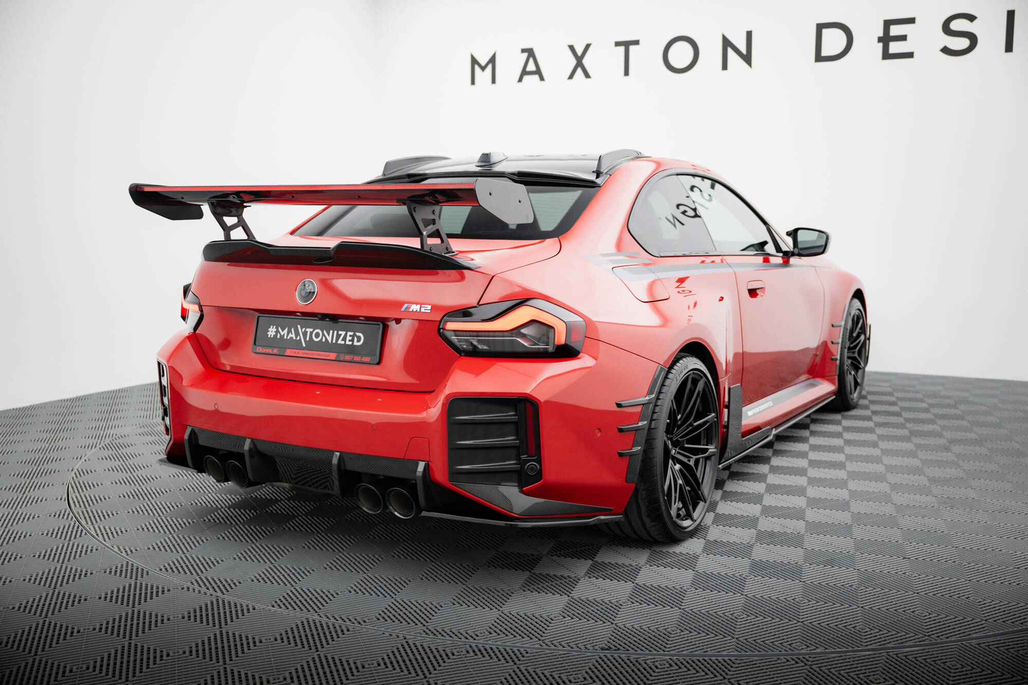 Takasplitterit BMW M2 M-Performance G87, Maxton-2