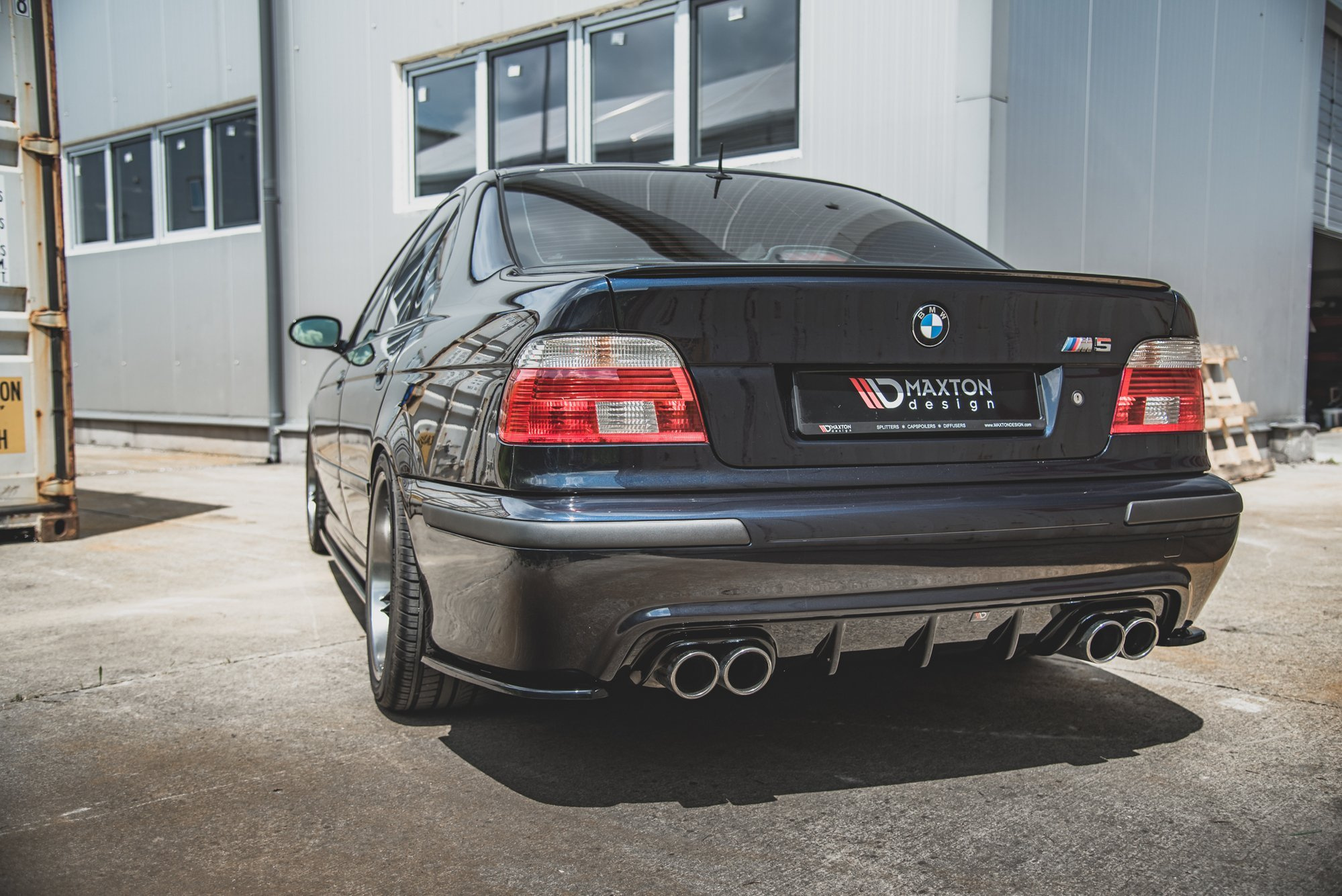 Takasplitterit BMW M5 / 5 M-Pack E39, Maxton-5