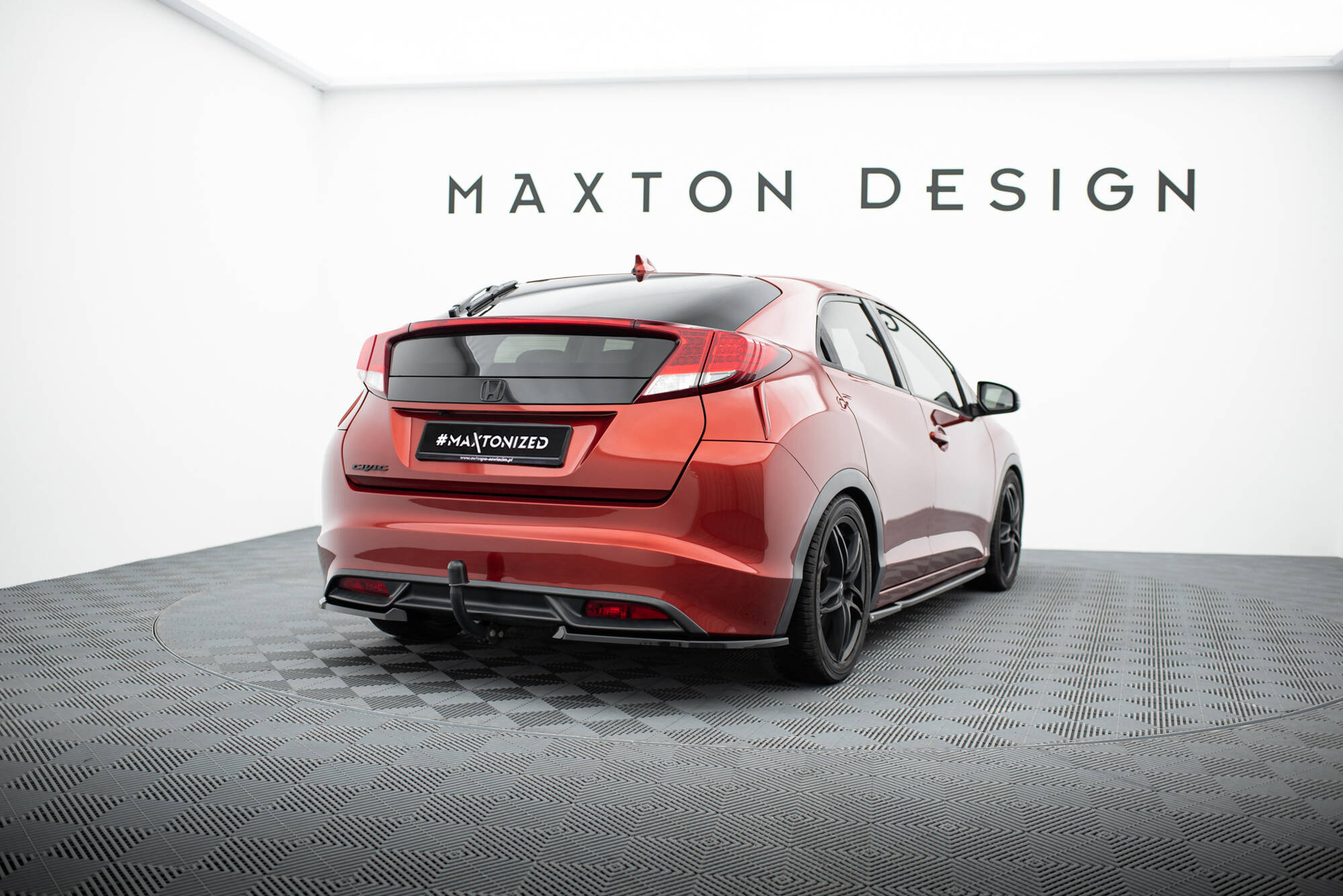 Taka sivusplitterit Honda Civic Hatchback Mk9, Maxton