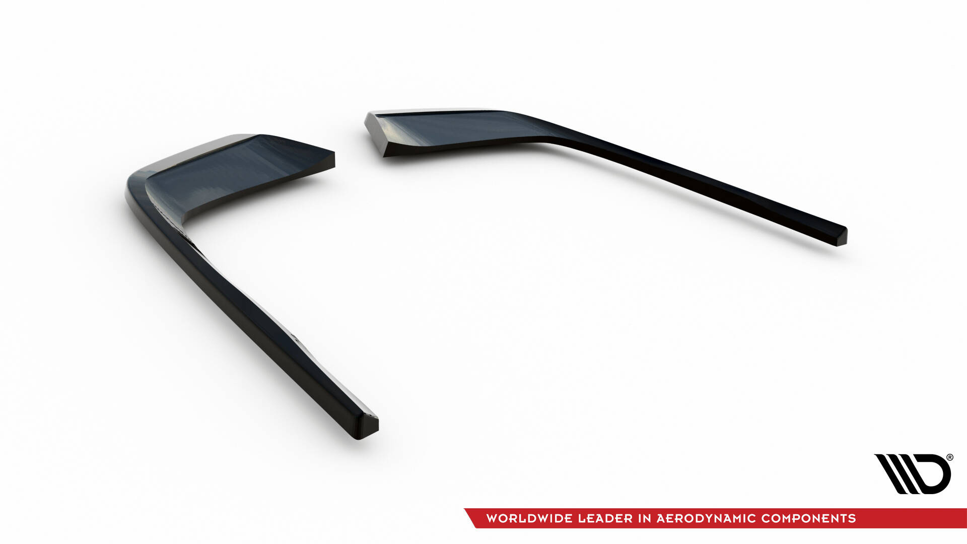 Taka sivusplitterit Mercedes-Benz C AMG-Line / 43 AMG W206, Maxton-5