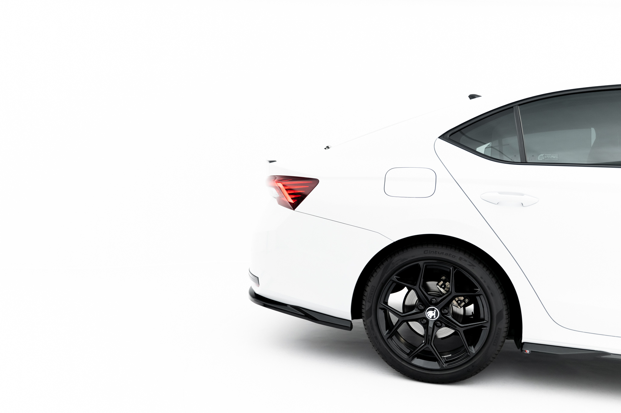 Taka sivusplitterit Skoda Octavia Sportline Liftback / Combi Mk4 Facelift, Maxton-2