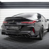 Takasplitterit (V1) + Flaps BMW M8 Gran Coupe F93, Maxton-3