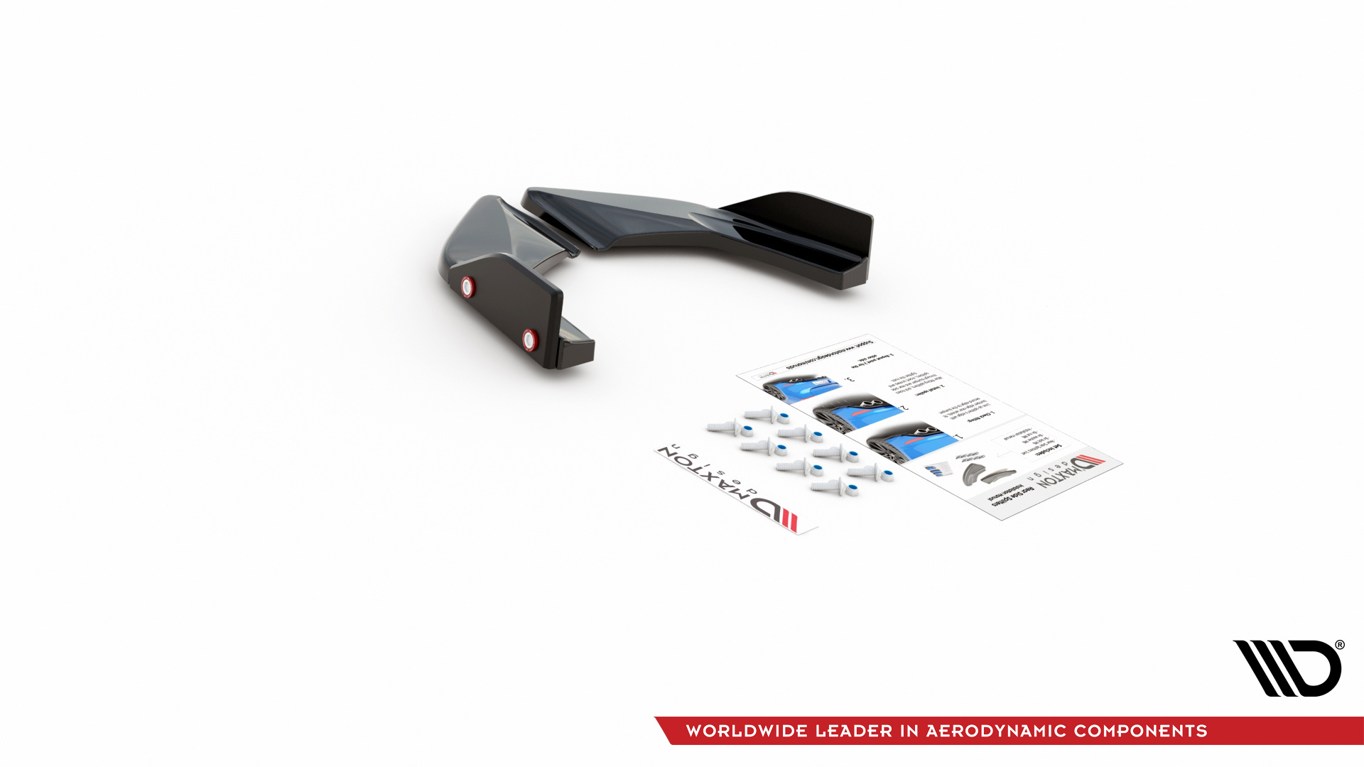 Taka sivusplitterit (V2) + Levikelipat Volkswagen Golf GTI / GTE Mk8, Maxton-5