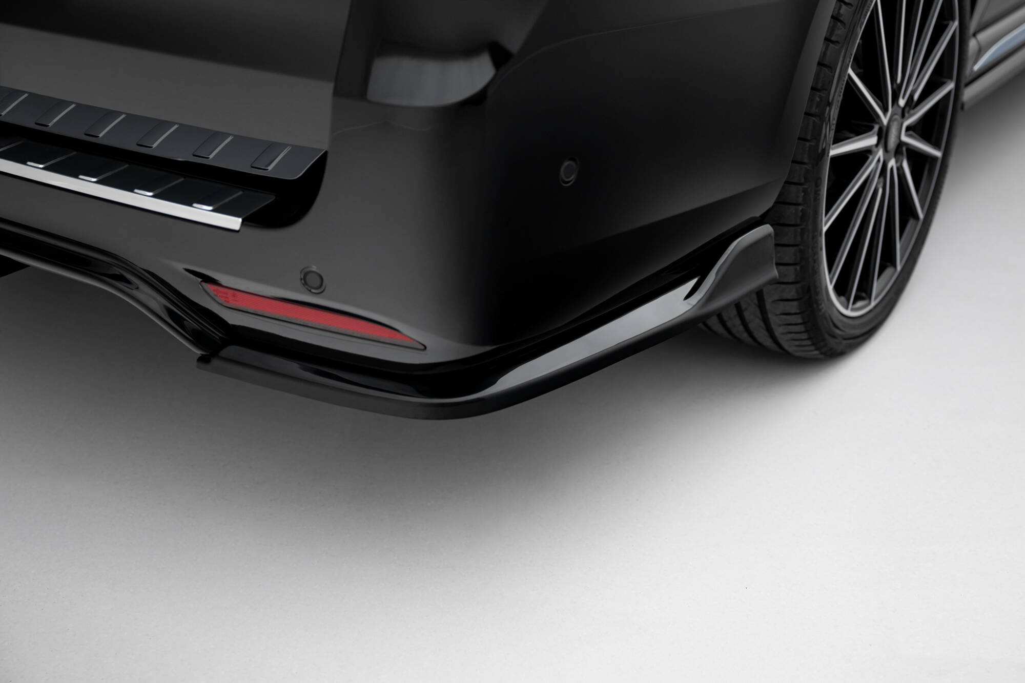 Taka sivusplitterit (V3) Mercedes-Benz V-Class AMG-Line W447 Facelift 2, Maxton