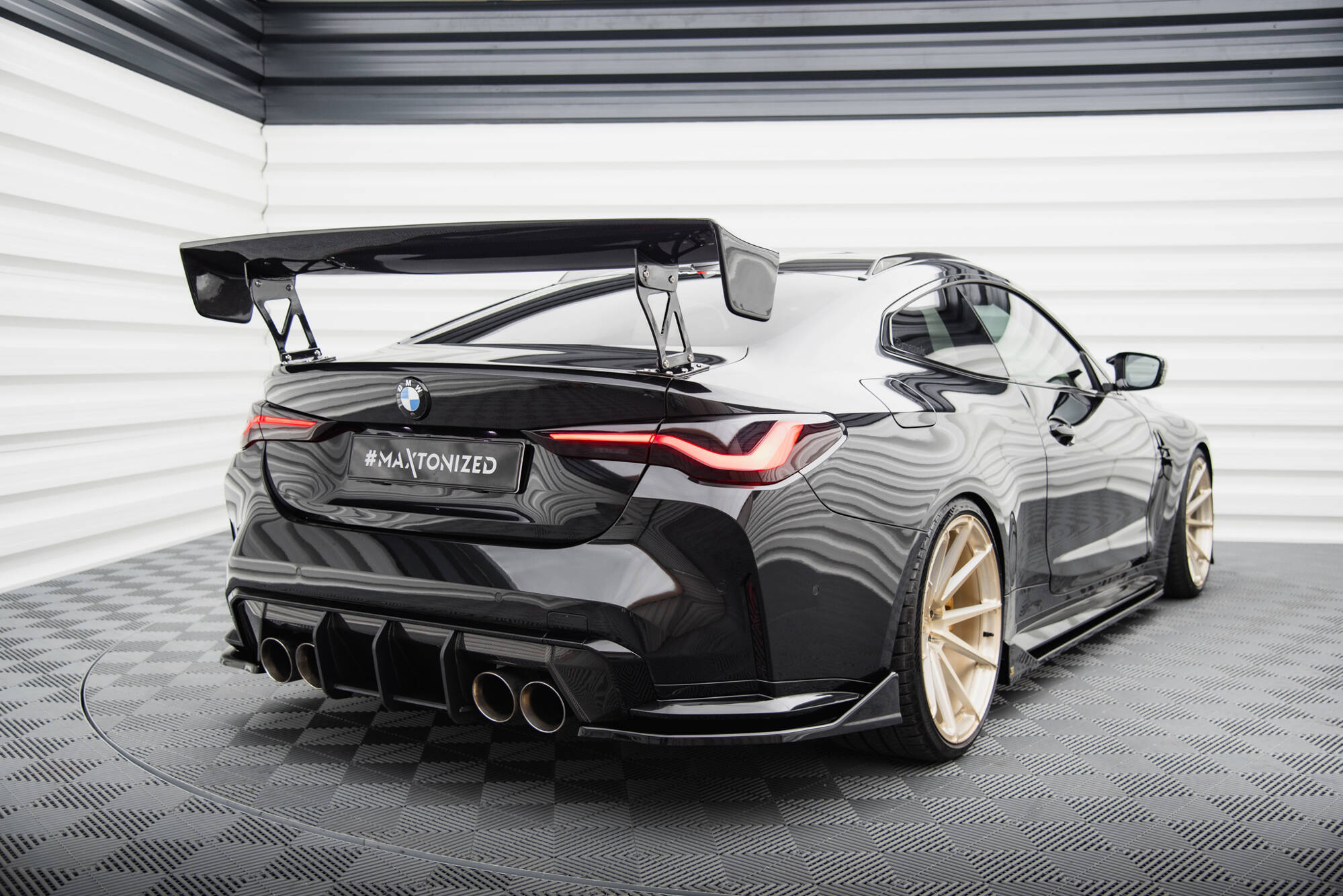 Takasplitterit (V4) BMW M4 G82 / G82 Facelift, Maxton