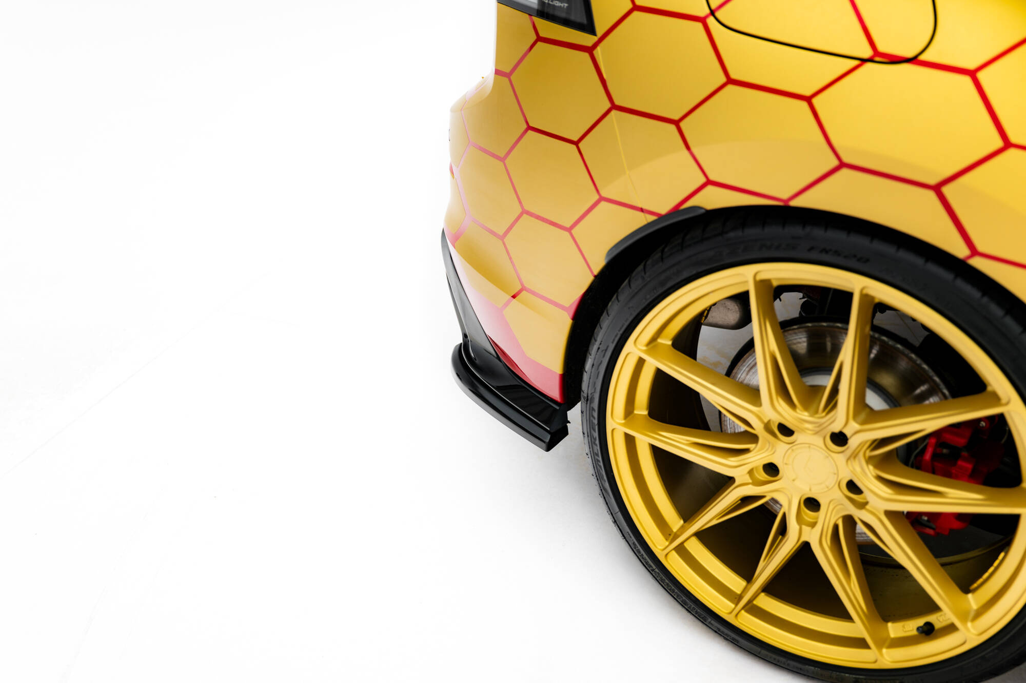 Taka sivusplitterit (V4) Volkswagen Golf GTI Clubsport Mk8 Facelift, Maxton-3