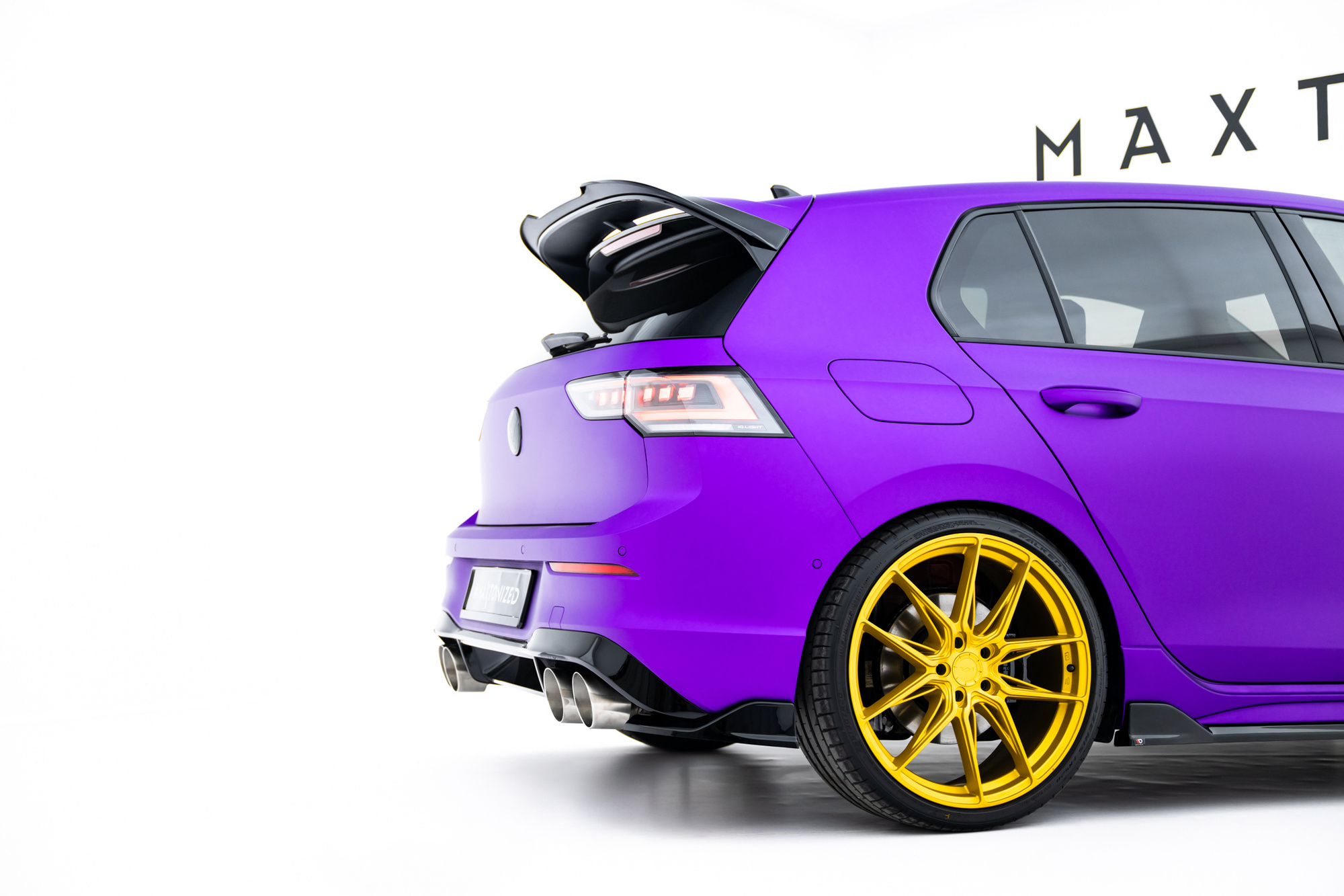Taka sivusplitterit (V7) Volkswagen Golf R Mk8 / Mk8 Facelift, Maxton-3