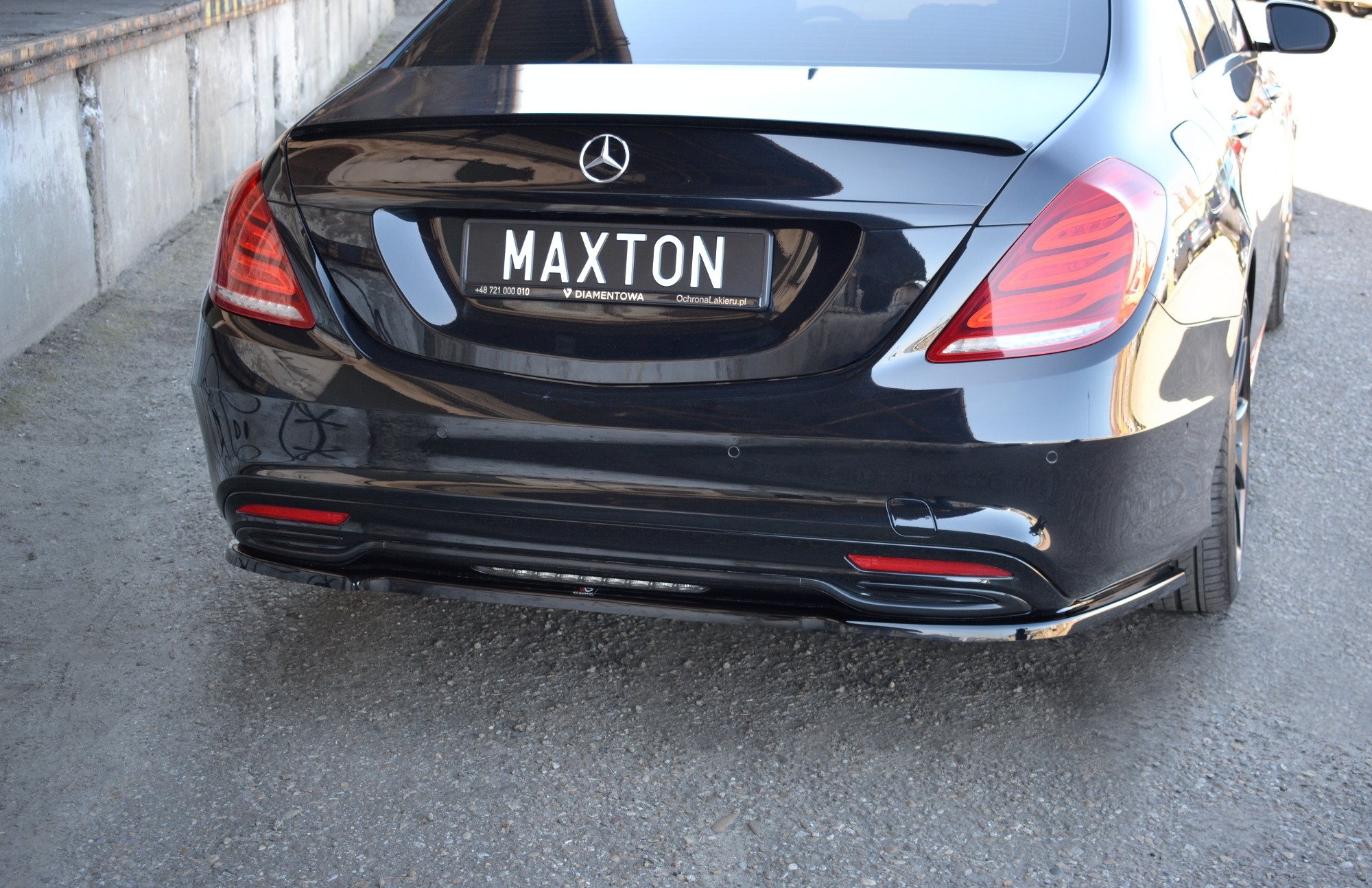 Takasplitteri MERCEDES-BENZ S-CLASS AMG-LINE W222, Maxton