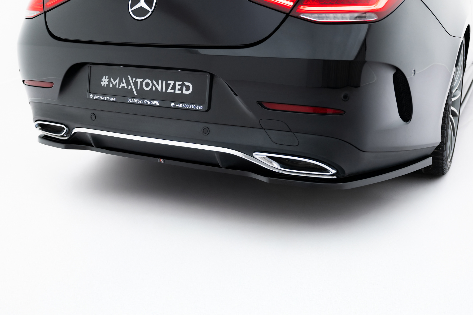 Takasplitteri Mercedes-Benz CLS AMG-Line C257, Maxton