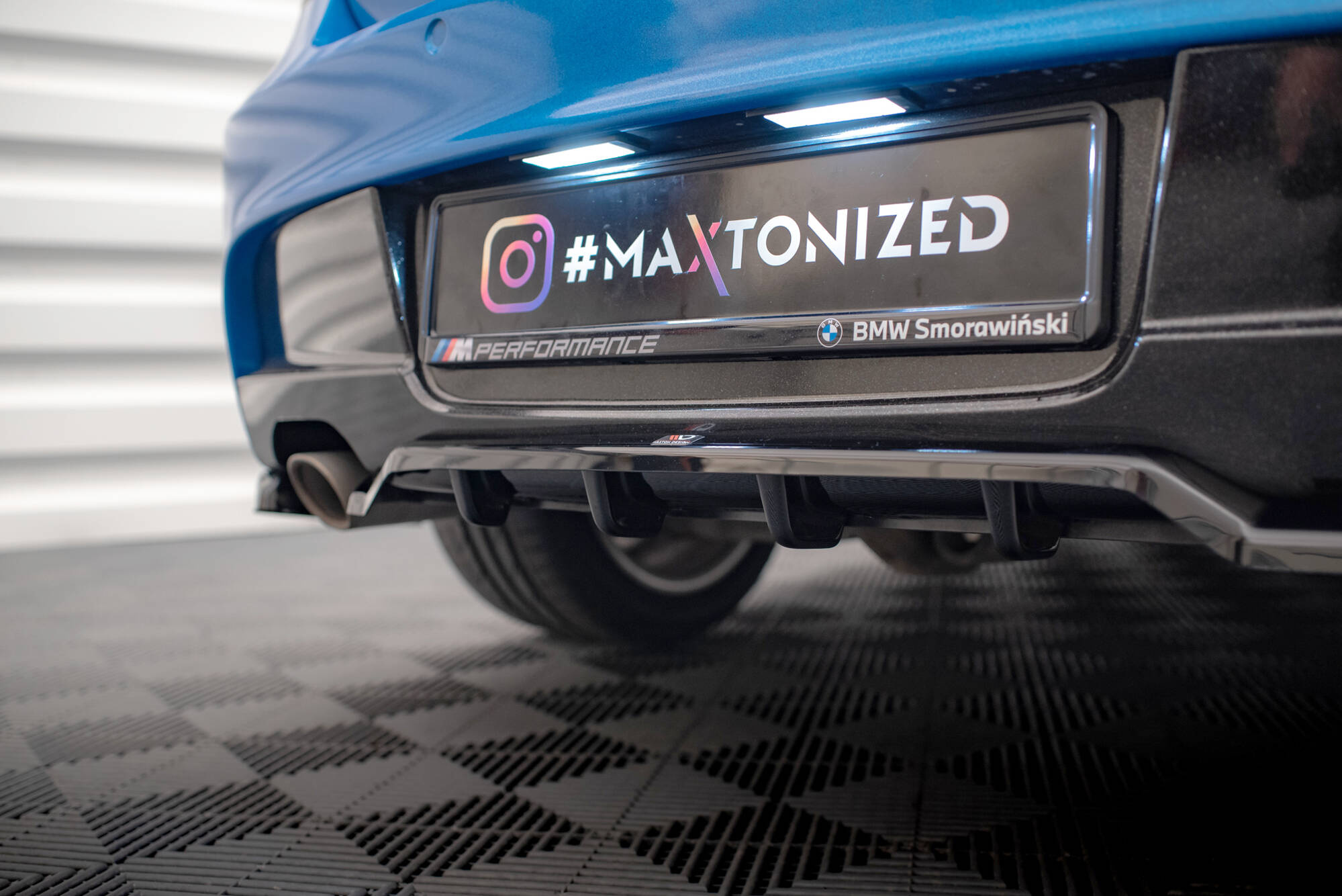 Takasplitteri BMW 1 M-Pack E87 Facelift, Maxton-4