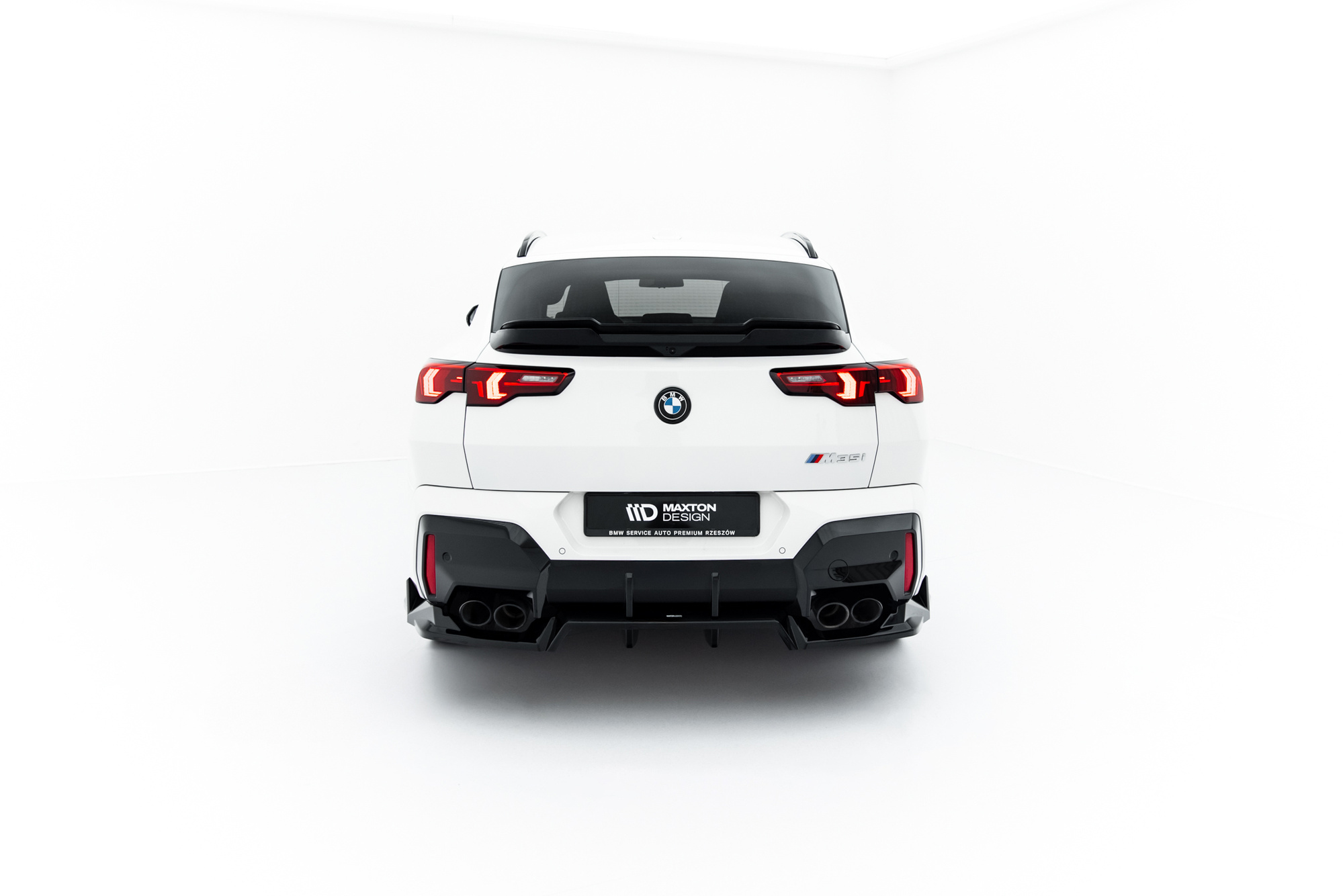 Takasplitteri BMW X2 M35i U10, Maxton-2