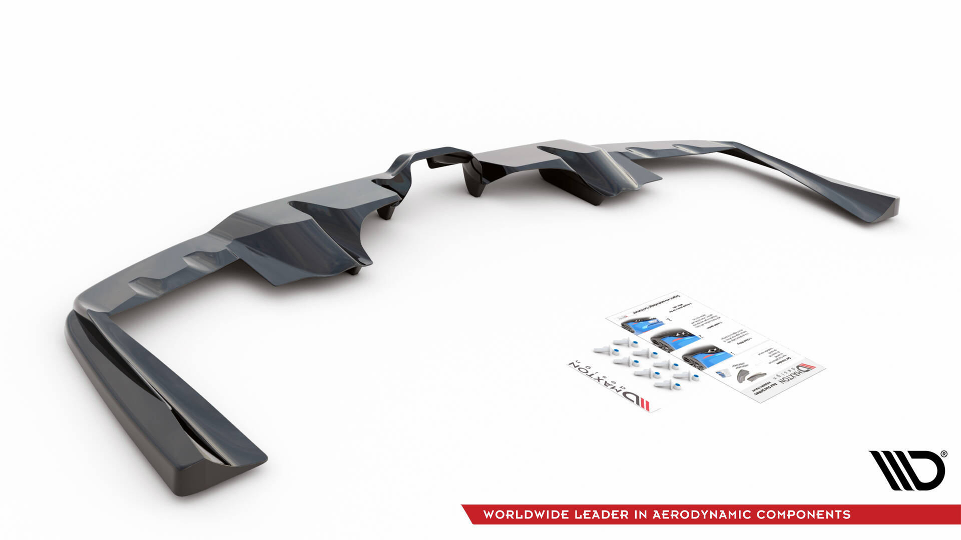 Takasplitteri (w/ v. bars) Mercedes-AMG GLE 53 Coupe C167 / C167 Facelift, Maxton-4