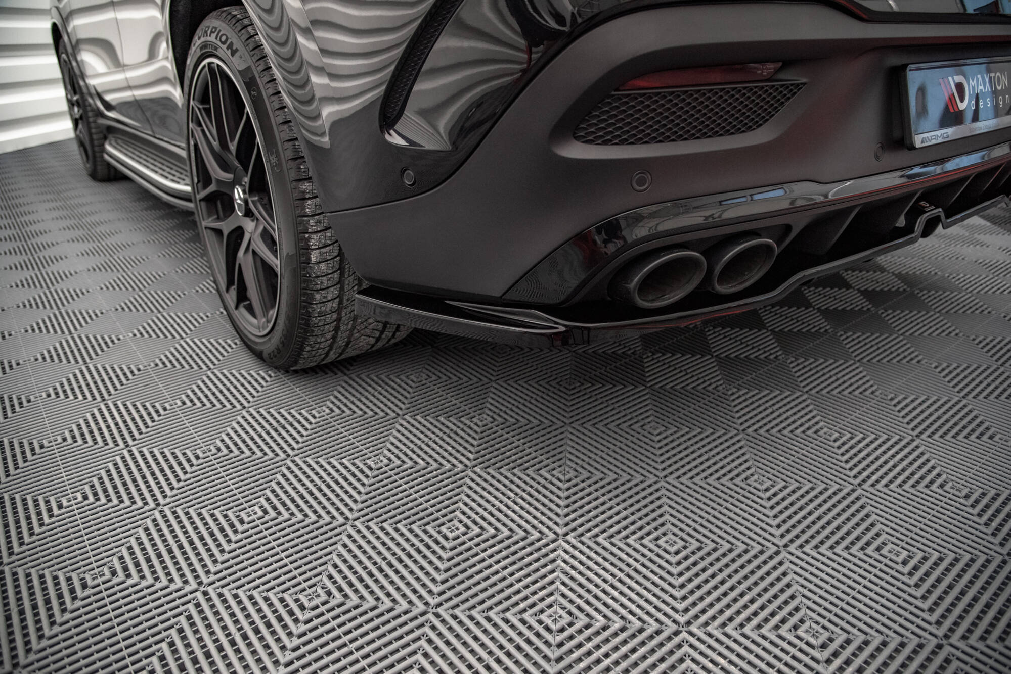 Takasplitteri (w/ v. bars) Mercedes-AMG GLE 53 Coupe C167 / C167 Facelift, Maxton-2