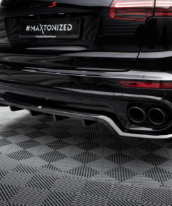 Maxton takadiffuusori pystyrivoilla, Porsche Cayenne Mk2 FL (2014-2018)-5