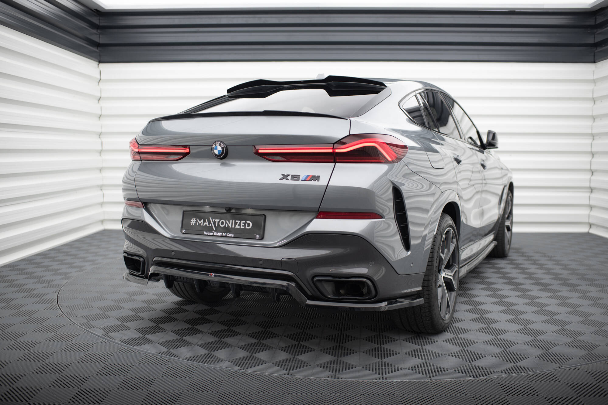 Takasplitteri V.1 BMW X6 M-Pack G06 Facelift, Maxton