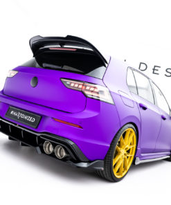 Takasplitteri (w/ v. bars) (V1) Volkswagen Golf R Mk8 / Mk8 Facelift, Maxton