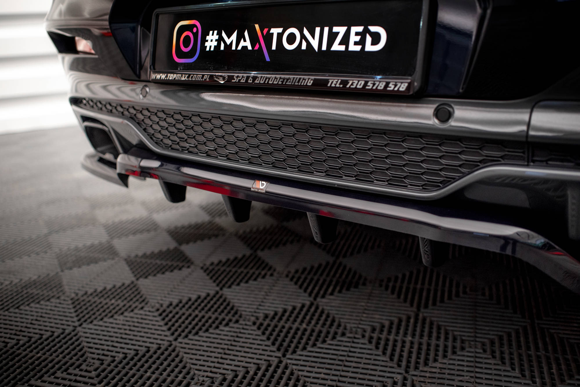 Takasplitteri (V2) BMW X4 M40i G02, Maxton-3