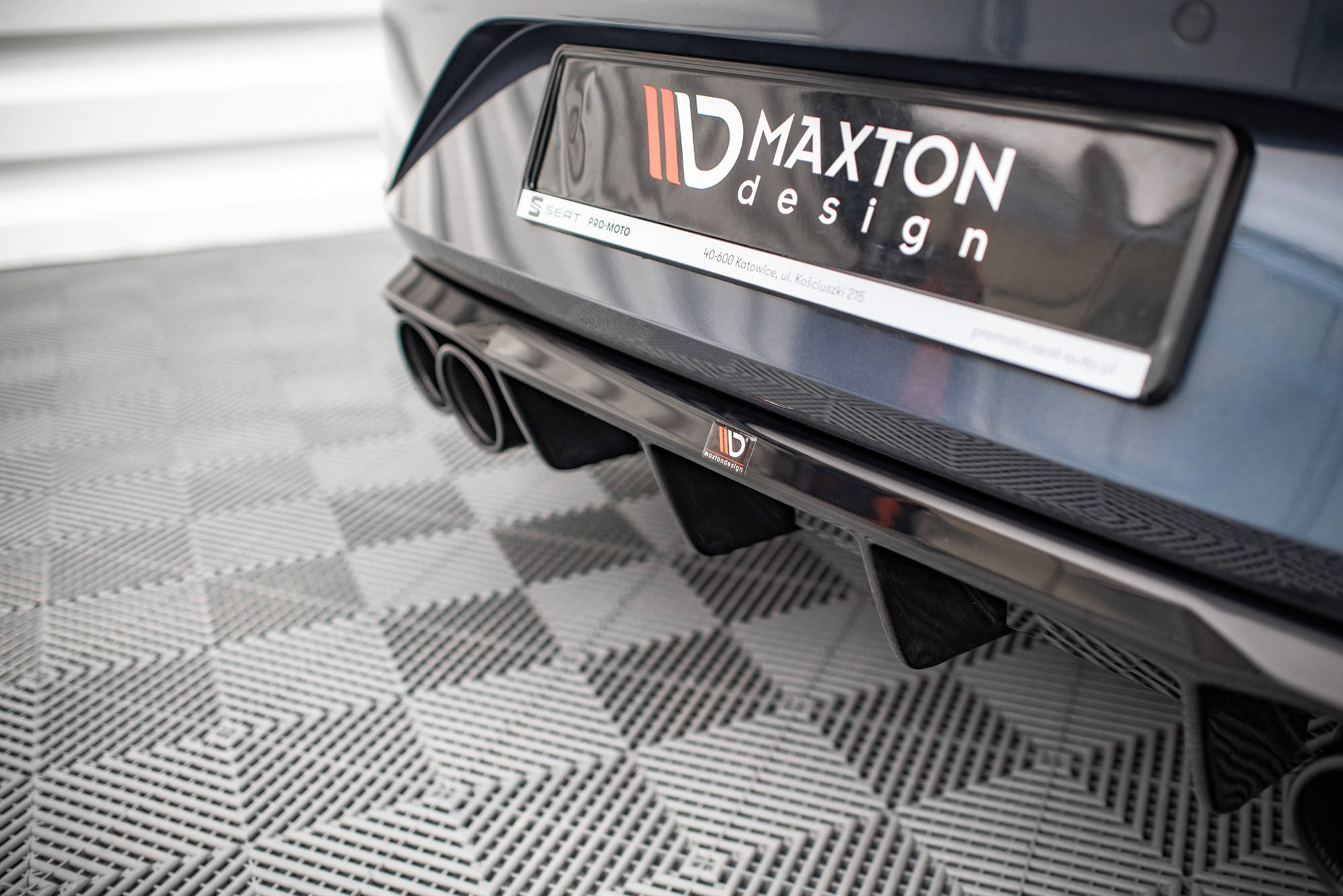 Takahelma + Exhaust Ends Imitation Seat Leon FR Hatchback Mk4, Maxton-3
