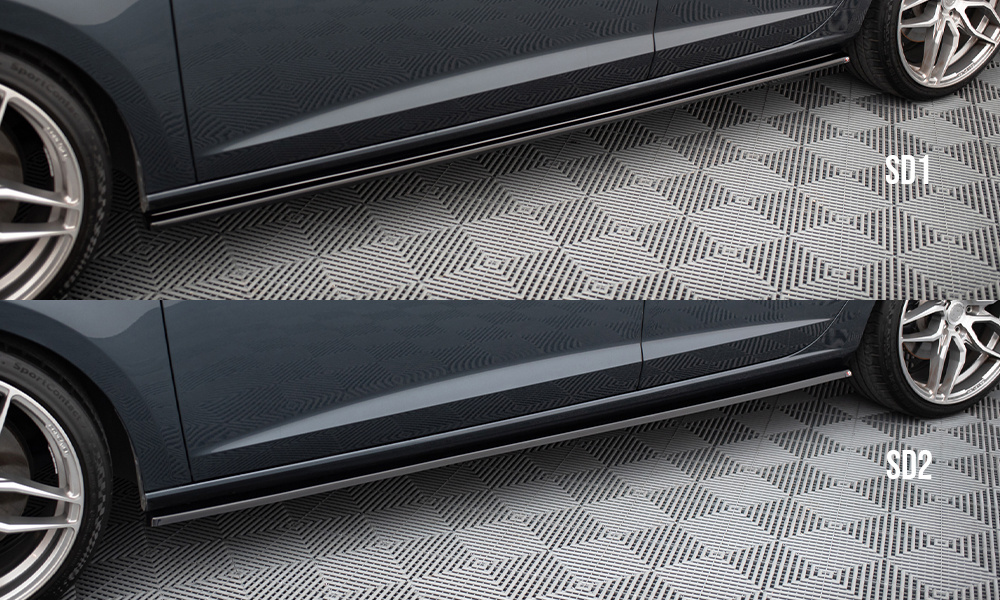 Sivuhelmat v.2 Seat Leon Mk3 Cupra/ FR Facelift, Maxton-3