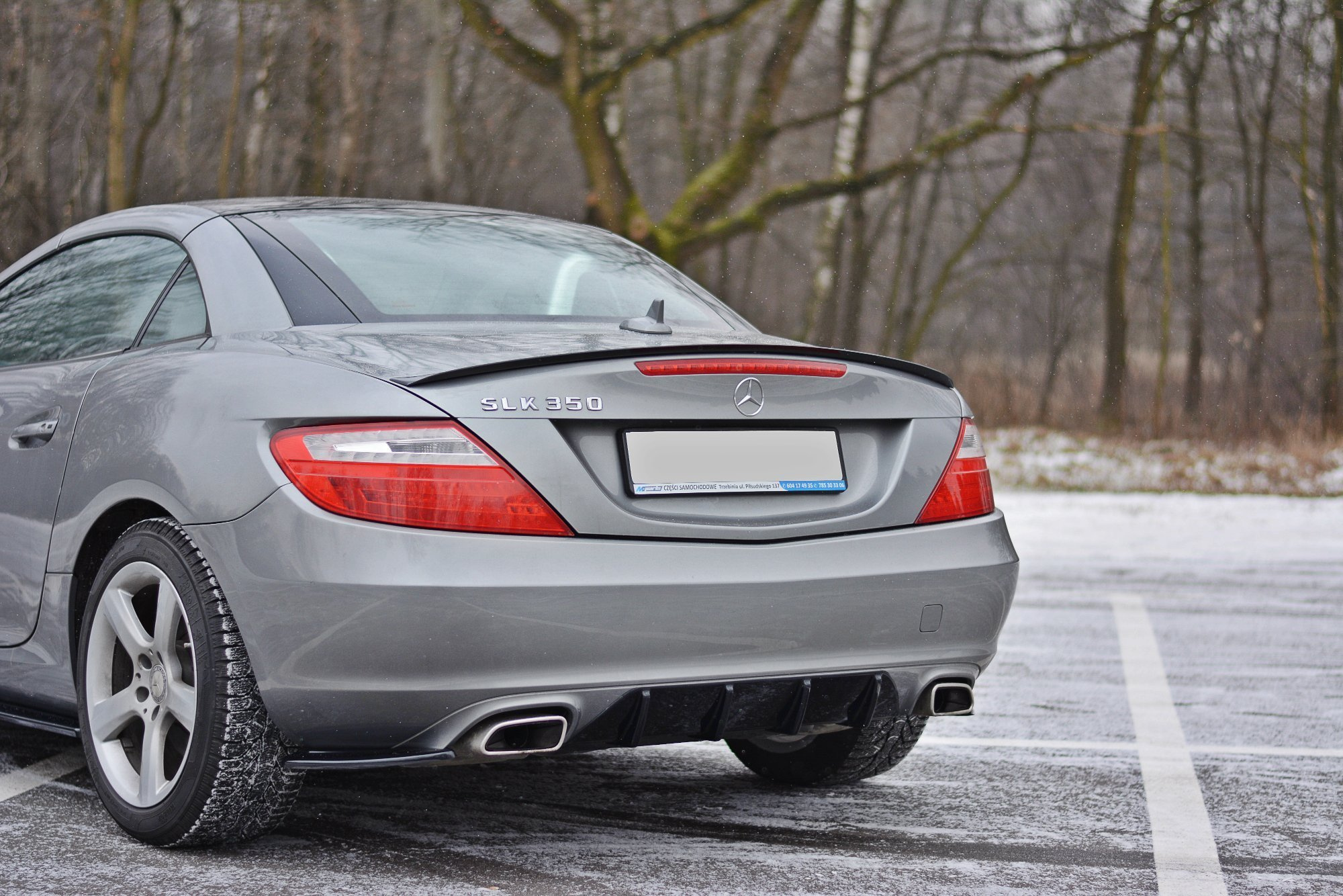 Spoilerilippa MERCEDES-BENZ SLK R172, Maxton-2