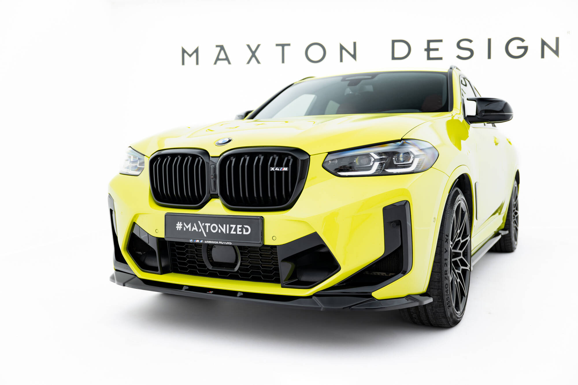 Splitterisarja BMW X4M F98 Facelift, Maxton-4