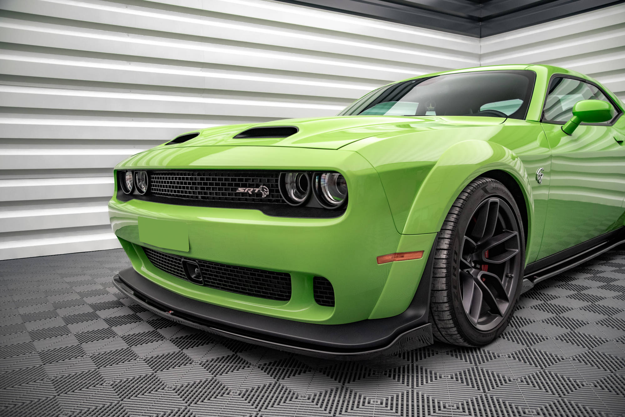 Splitterisarja Dodge Challenger SRT Hellcat Widebody Mk3, Maxton-4