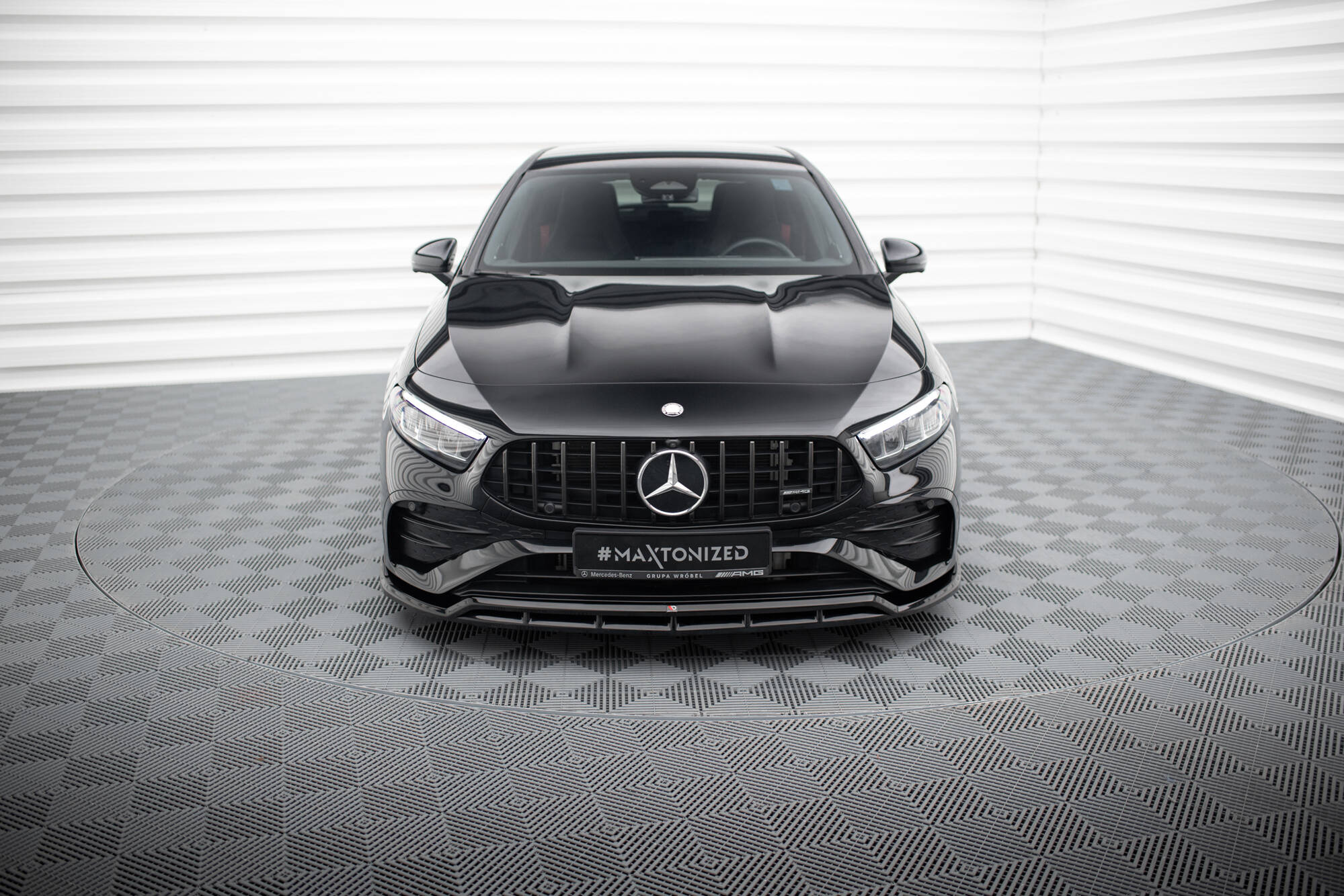 Splitterisarja Mercedes-AMG A35 Hatchback W177 Facelift, Maxton-2