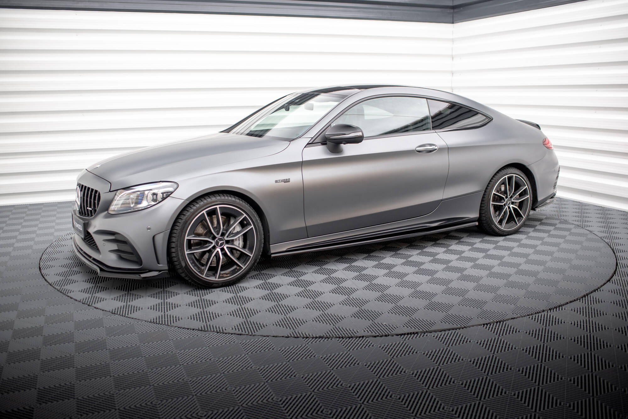 Splitterisarja Mercedes-AMG C43 Coupe C205 Facelift, Maxton