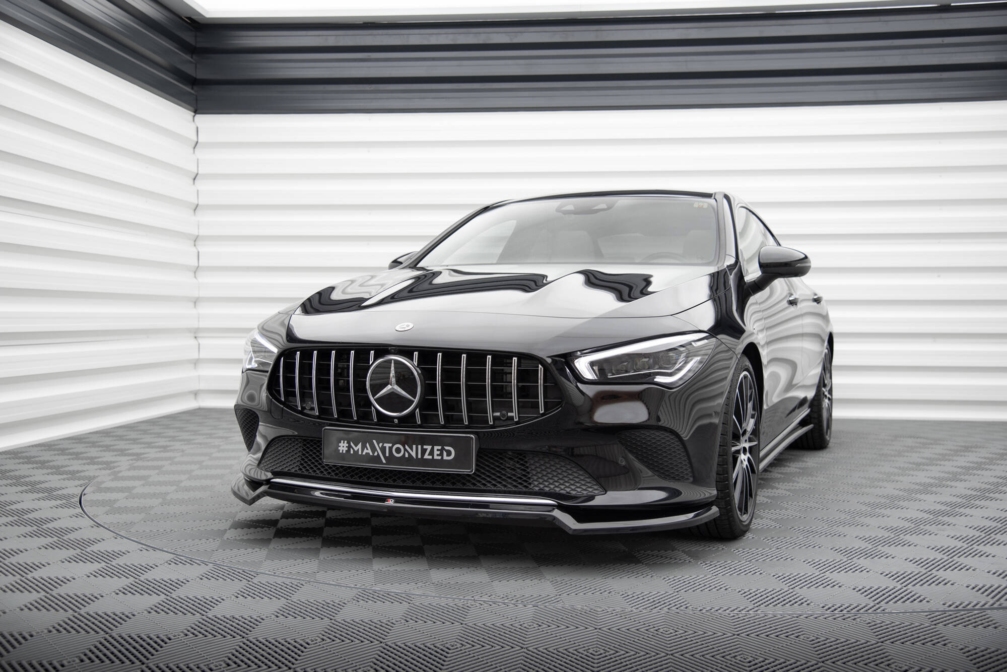 Splitterisarja Mercedes-Benz CLA Coupe C118, Maxton-3